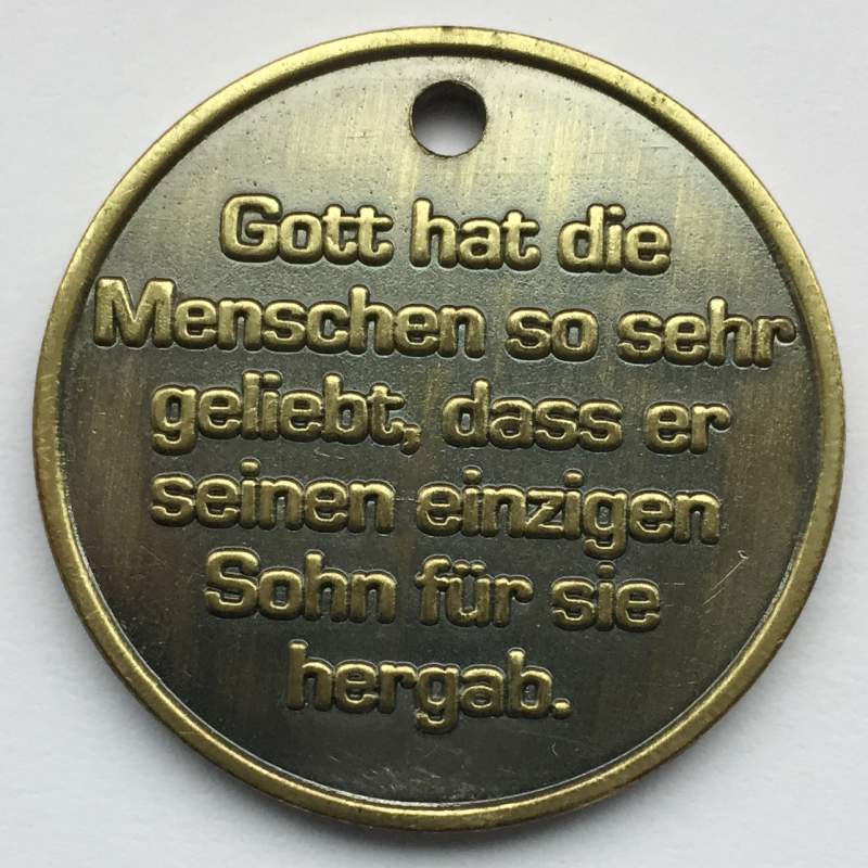 Johannes 3,16-Münzen